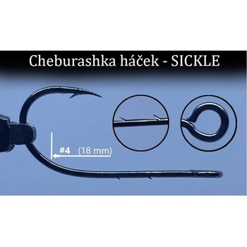Jigovky.cz Cheburashka SICKLE vel.4 10 ks