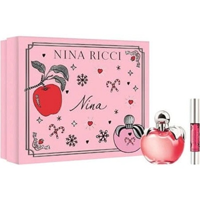 Nina Ricci Nina pre ženy EDT 50 ml + rúž v ceruzke 2,5 g darčeková sada