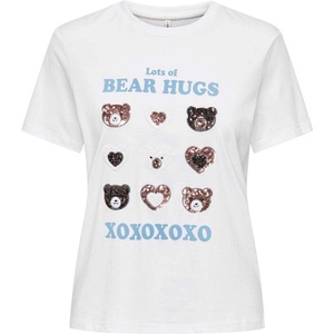 ONLY Тениска onlkita life reg s/s bear top box csjrs (153312944583684)