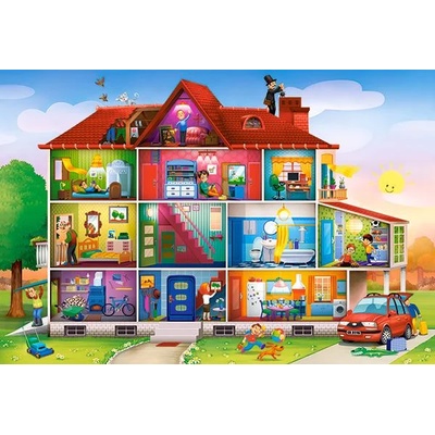 Castorland - Puzzle House Life 40 maxi - 40 - 99 piese