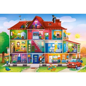 Castorland - Puzzle House Life 40 maxi - 40 - 99 piese