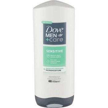Dove Sensitive pánsky sprchový gél 400 ml
