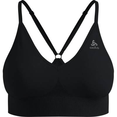 Odlo Дамски спортен сутиен Odlo Women's Seamless Low Padded Sport Bra Sports bra - Black (114-3495-0512)