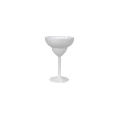Rubikap Поликарбонатна чаша за Маргарита (MARGARITA) 350мл 11, 8xh17, 5см бяла RK-PRЕMIUM WHITE-(PM. M30) - Rubikap (0151652)