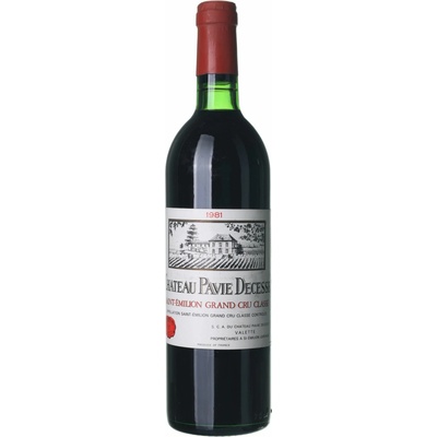 Château Pavie Decesse Saint-Emilion Grand Cru suché červené 1981 0,75 l (holá láhev)