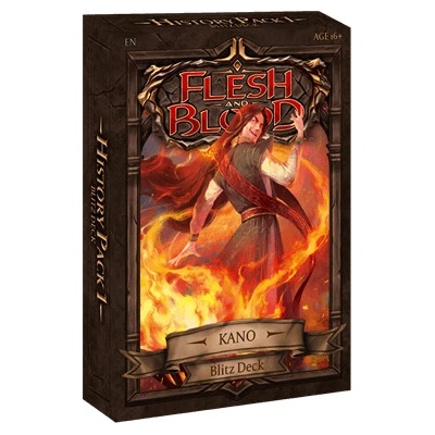Legend Story Studios Flesh and Blood TCG History Pack 1 Blitz Deck Kano