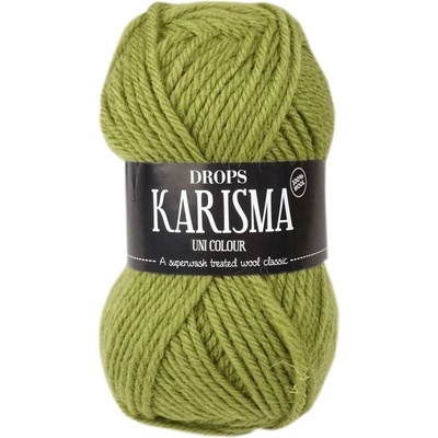 Drops Karisma UNI 45 olivová zelená