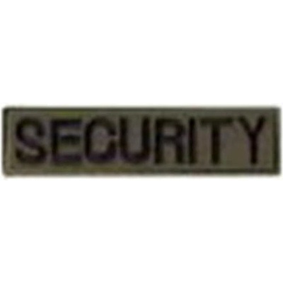 NAVYS Nášivka SECURITY - OLIV VELCRO