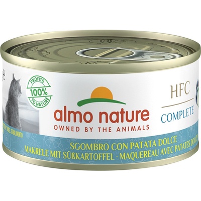 Almo Nature HFC Complete makrela s batátmi 24 x 70 g