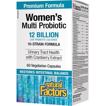 Natural Factors Women's Multi Probiotic, 60 капсули, Natural Factors (1849 NF)