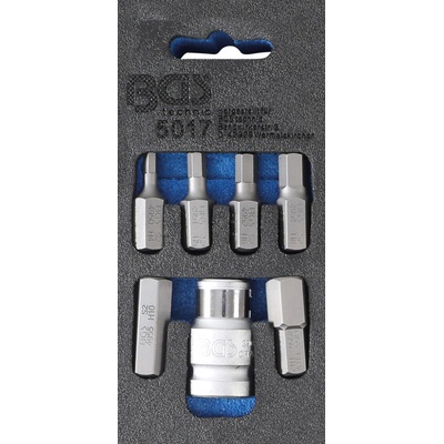 Bit BGS imbus 4,0 12,0 x 30 mm sada 7 dílů