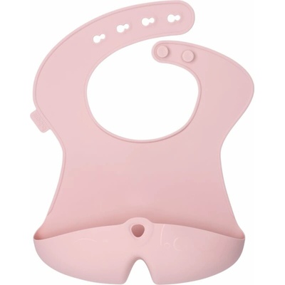 b.box Silicone Bib podbradníček Blush 4m+