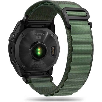 Tech-Protect Текстилна каишка за Garmin Fenix 3 / 3HR / 5x / 5x Plus/ 6x / 6x Pro / 7x от Tech-Protect Nylon Pro - Military Green (9319456607765)