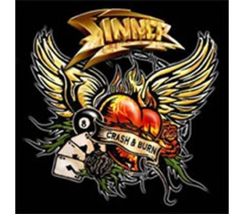 SINNER: CRASH & BURN CD