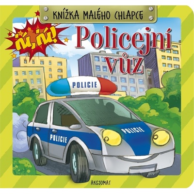 Knížka malého chlapce Policejní vozidlo