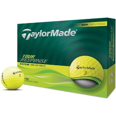 TaylorMade Golfové Míče Tour Response žluté 12 ks