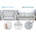 Baby Matex Обиколник за кошара Baby Matex Air 360 cm 0239, Бял