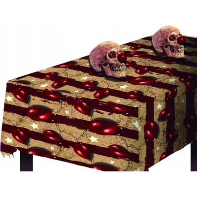 Guirca Obrus - Halloween Circus Klaun balóny 137 x 274cm