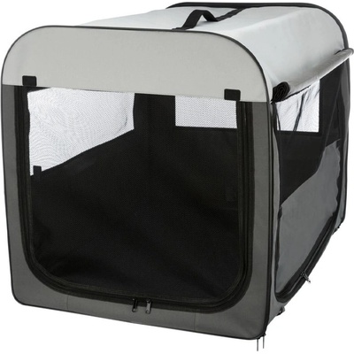 TRIXIE T-Camp найлонова транспортна чанта M-L сива 95 x 75 x 70 см