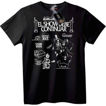 NOONEBRAND Т-шърт The Show Must Go On Tour 2025 - 7XL, White