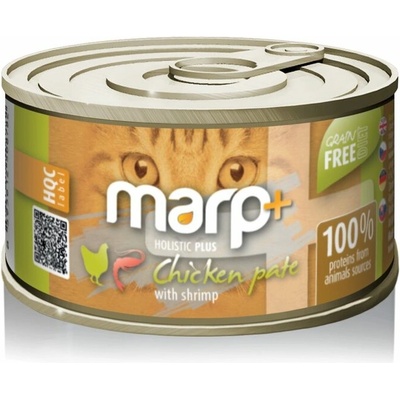 Marp Holistic Plus Cat kuraciecí paté s krevetami 70 g
