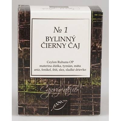 Hanus No.1 bylinný čierny čaj 50 g