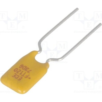 ECE FT120-36 Pojistka: polymerová PTC; 1,2A; Ø0,51x7,6mm