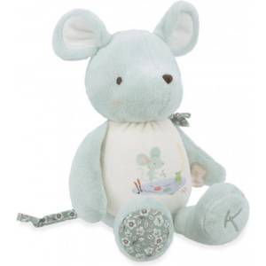 Kaloo Плюшена играчка със звук Kaloo - Мишка, 28 cm (K210008) - ozone