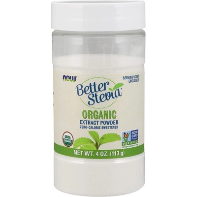 NOW BetterStevia® Extract Powder | Organic [113 грама]