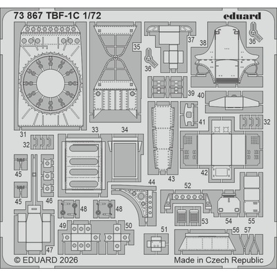 EDUARD HOBBY BOSS TBF-1Crecommended for 1:72