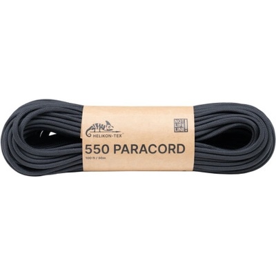 HELIKON-TEX 550 Paracord 30m čierny, Helikon-Tex, Varianta čierna, Veľkosť UNI