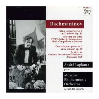 Sergei Vasilyevich Rachmaninoff: Piano Concerto No. 3 In D Minor, Op. 30 CD