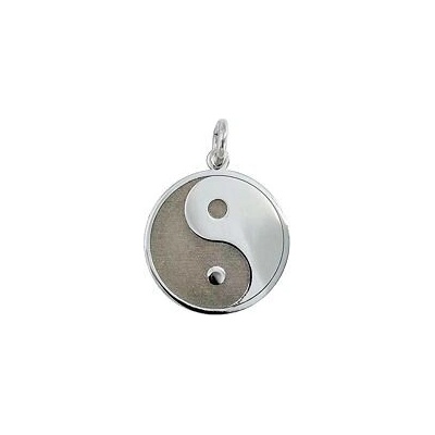 Infinitysilver Stříbrný přívěsek jin jang SP172255