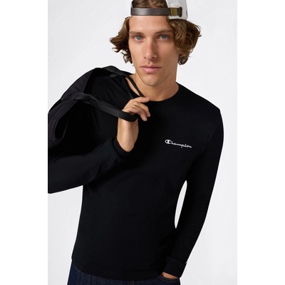 GymBeam Men‘s Basic Long Sleeve T-Shirt Black