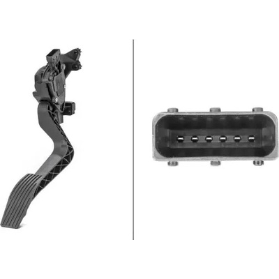 HELLA Snímač polohy plynového pedálu HE 6PV010175-701