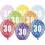 PartyDeco Балон за рожден ден с число 30