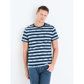 Celio Синя мъжка тениска на райета Celio Geudi Celio | Sin | МЪЖЕ | S