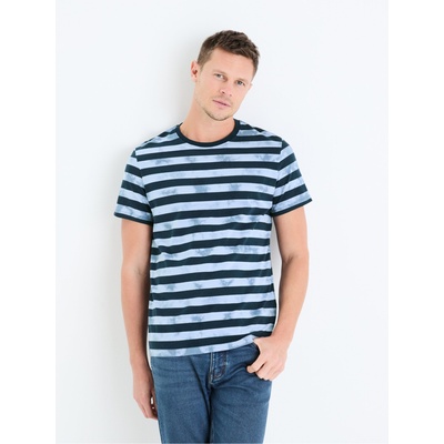 Celio Синя мъжка тениска на райета Celio Geudi Celio | Sin | МЪЖЕ | S