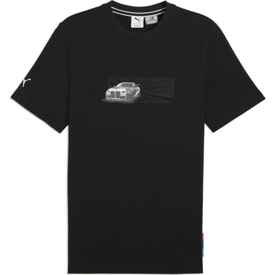 Puma BMW MMS Car Graphic tee 63062401 čierne