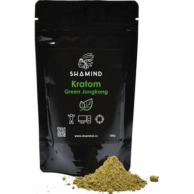 Shamind Kratom Green Jongkong 200 g – Zboží Dáma