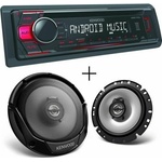 Kenwood KDC-110UR + KFC-E1765 Авто радио