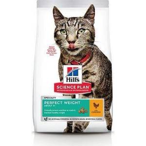 Hill's Суха храна за котки за идеално тегло Hill's Science Plan Feline Adult Perfect Weight, с пилешко месо, 1.5 кг