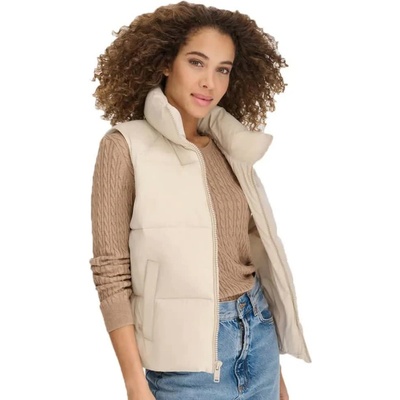 DOCKERS Потник Dockers Hd Matte Soft Bubble Puffer vest - Beige / Grey (Sahara Khaki)