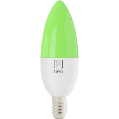 Immax NEO SMART žárovka LED E14 6W RGB+CCT barevná a biela stmívatelná Wi-Fi TUYA 07716L