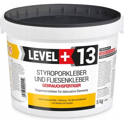 Level+13 Lepidlo na sádrokartonové desky a polystyren 5 kg