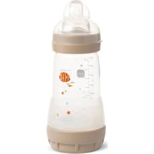 MAM Бебешко шише MAM - Easy Start, Anti-Colic, 260 ml, риба, екрю (100018890/BG669927 ) - baby