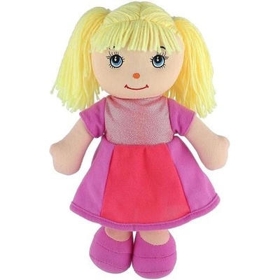 Teddies Culinka hadrová s blond vlásky 32 cm