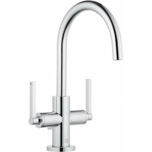 Kludi Nova Fonte Puristic двуръкохватков смесител за умивалник хром (201180515)