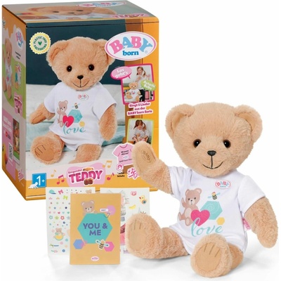 ZAPF Creation BABY born® Zpívající Teddy Němec p