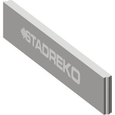 STADREKO s.r.o. Obrubník parkový rovný 100x20x5 cm sivý 45 ks